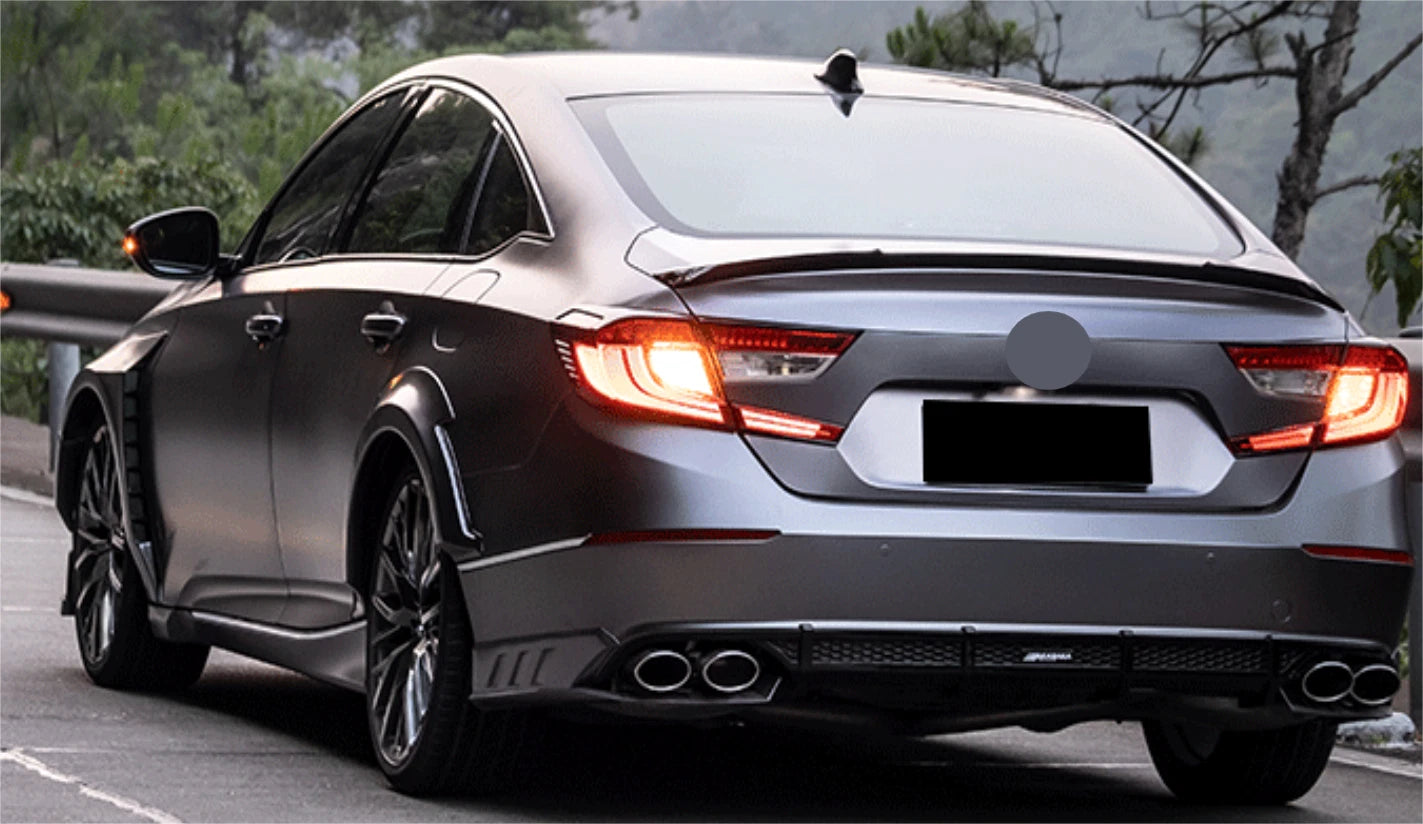 Unpainted JDM Style Rear Spoiler Wing for Honda Accord Sedan 2018-2022
