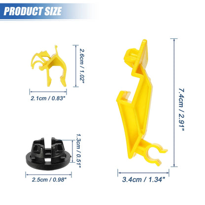 Hood Prop Rod Holder Clips for Ford (W713903S300)