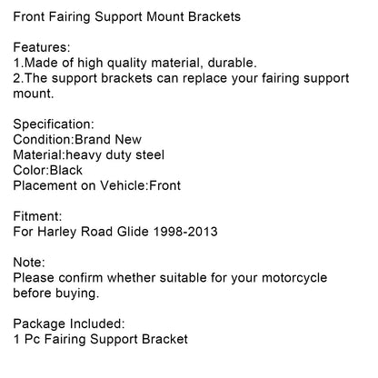 Front Fairing Support Brackets for Road Glide (1998-2013)