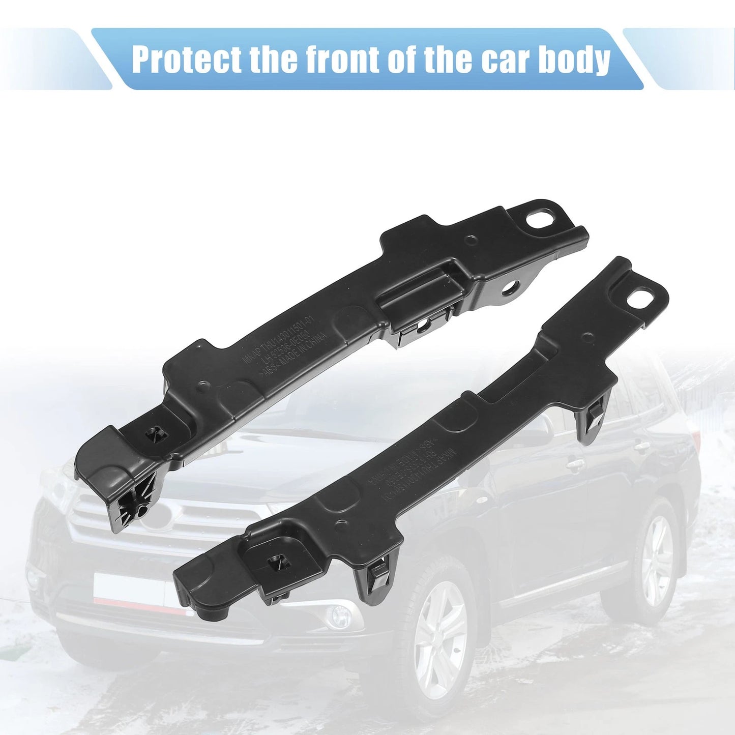 Front Bumper Bracket Mounts for Toyota Highlander (2014-2019)