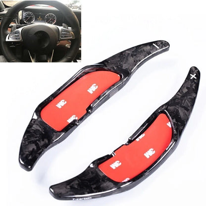 Steering Wheel Shifter Paddle Black for Benz AMG A45 CLA45 C63 CLS63 (2015-2018)