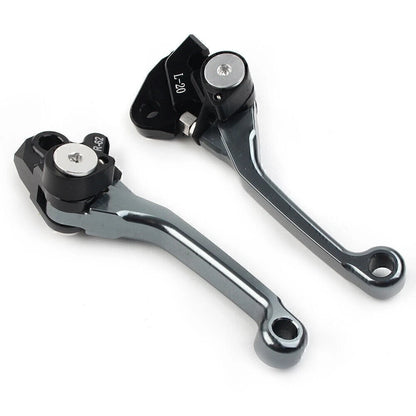 Grey Brake Clutch Levers for Suzuki RMZ450 (2005-2022)