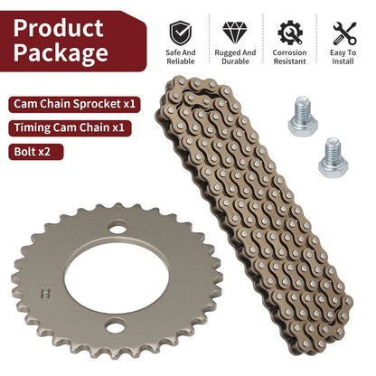 Timing Cam Chain Sprocket 32T for Honda XL100/XL125 (1976-1978)