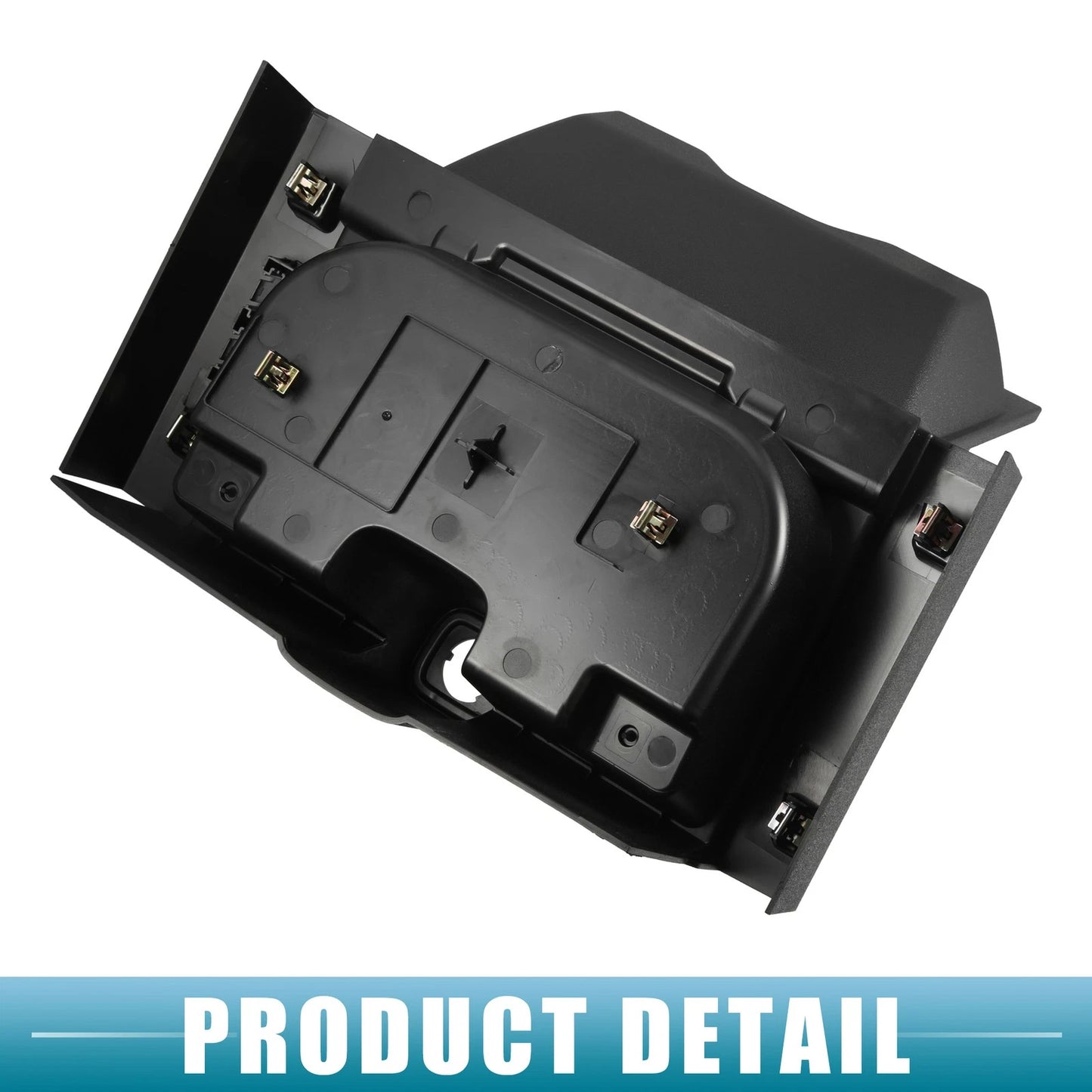 Cup Holder Insert for Ford F-150 2015-2017 - Black Drink Holder 2 x