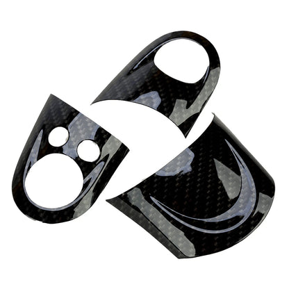 3 x Steering Wheel Button Cover Trim for Mini Cooper (2007-2016)
