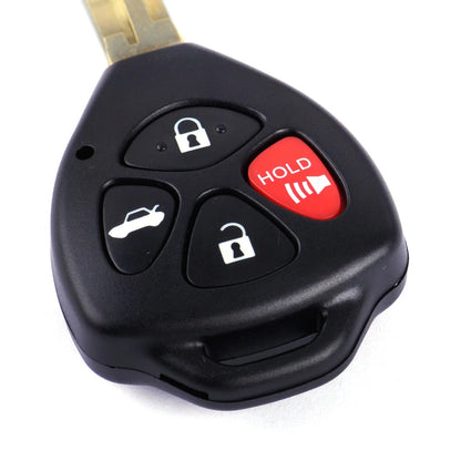 Car Key Blank Housing for Toyota Camry Avalon Corolla Matrix RAV4 (2007-2020)