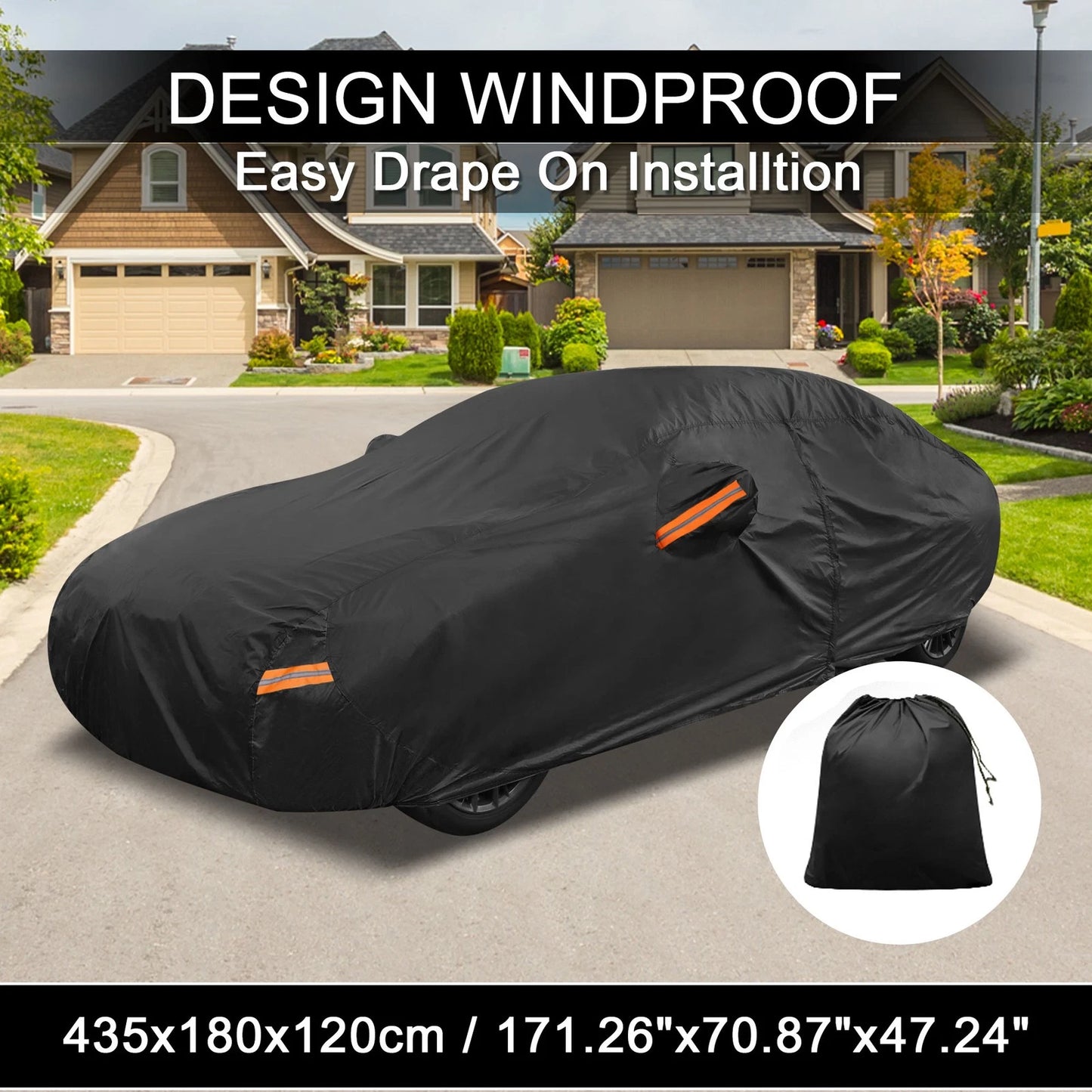 Waterproof Aluminum Film Car Cover for Subaru BRZ (2013-2023)