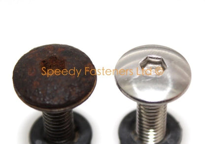 10x Fairing Bolts m6 x 20mm Mushroom Button Head for Ducati Motorcycle