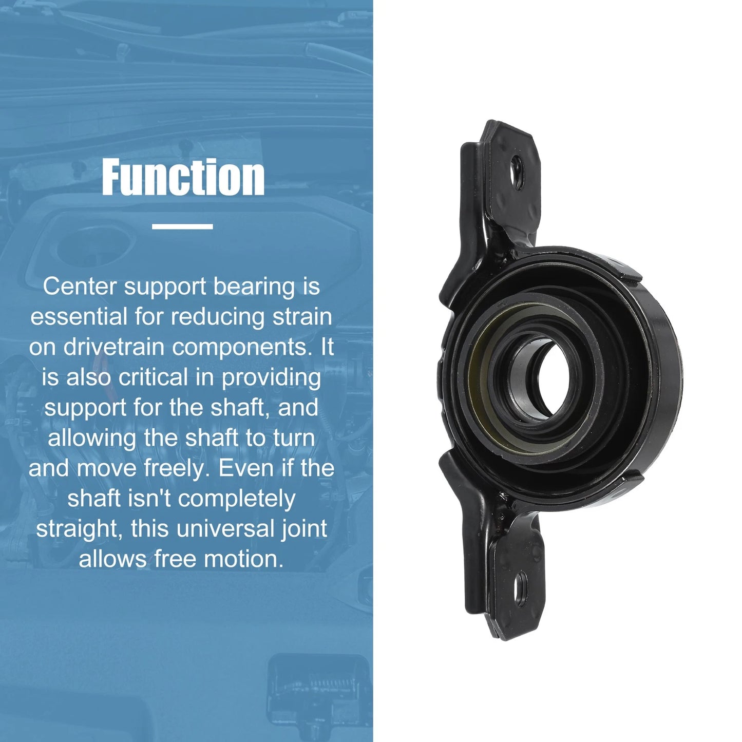 Driveshaft Center Support Bearing for Kia Sorento (2007)
