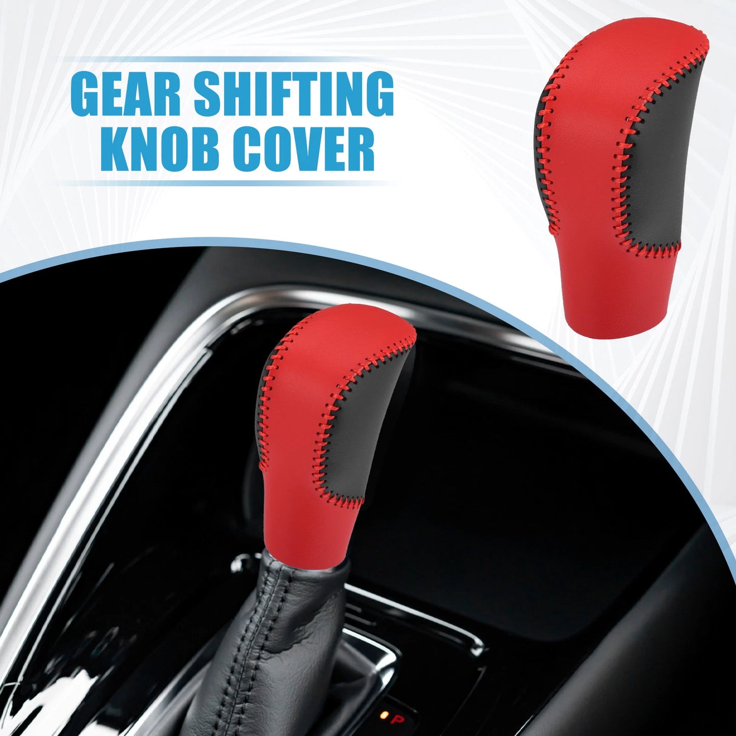 Red Gear Shifting Knob Cover for Honda HR-V (2023-2024)