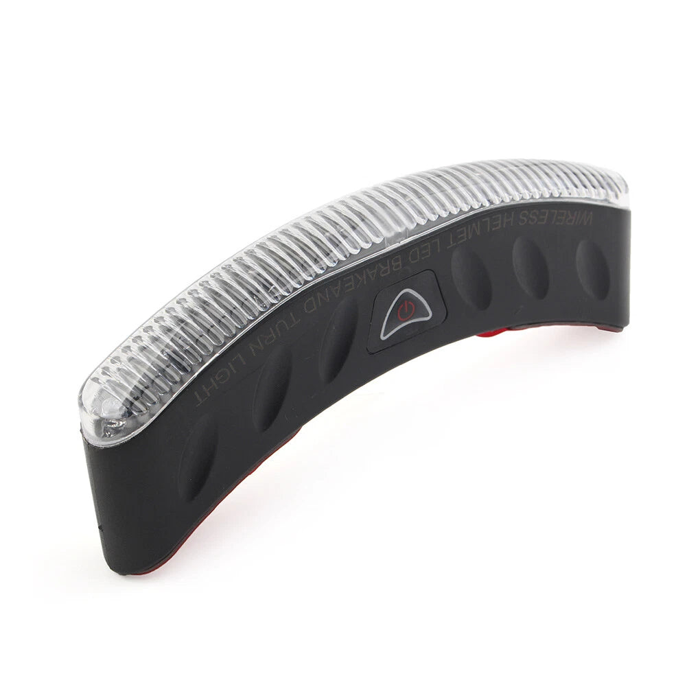 Wireless LED Helmet Mount Turn Signal & Brake Light for Custom Motorcycle