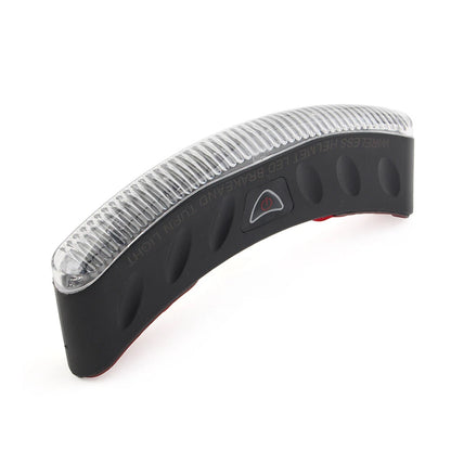 Wireless LED Helmet Mount Turn Signal & Brake Light for Custom Motorcycle