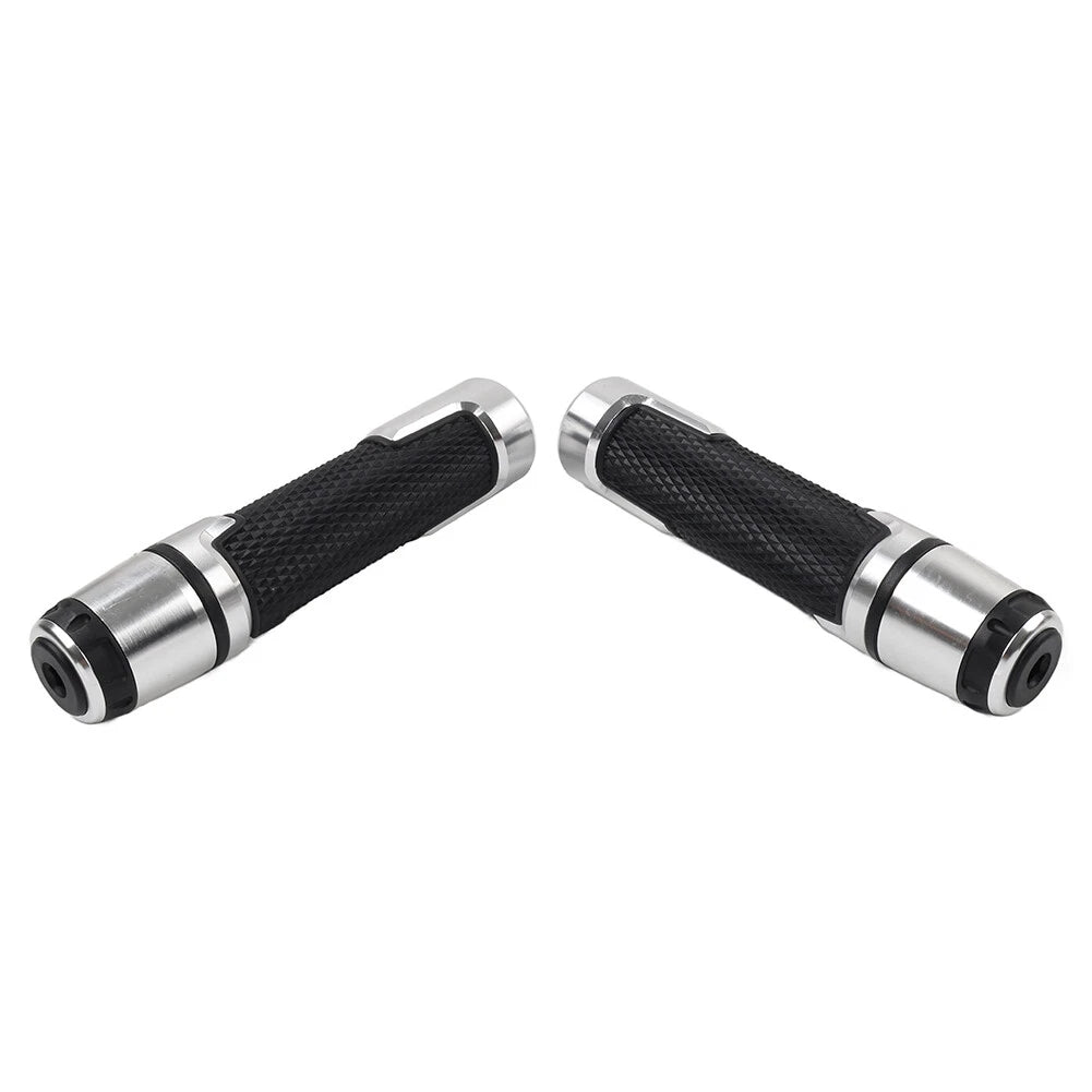 22MM 7/8 Inch Handlebar Grips with Bar Ends for Harley & Honda