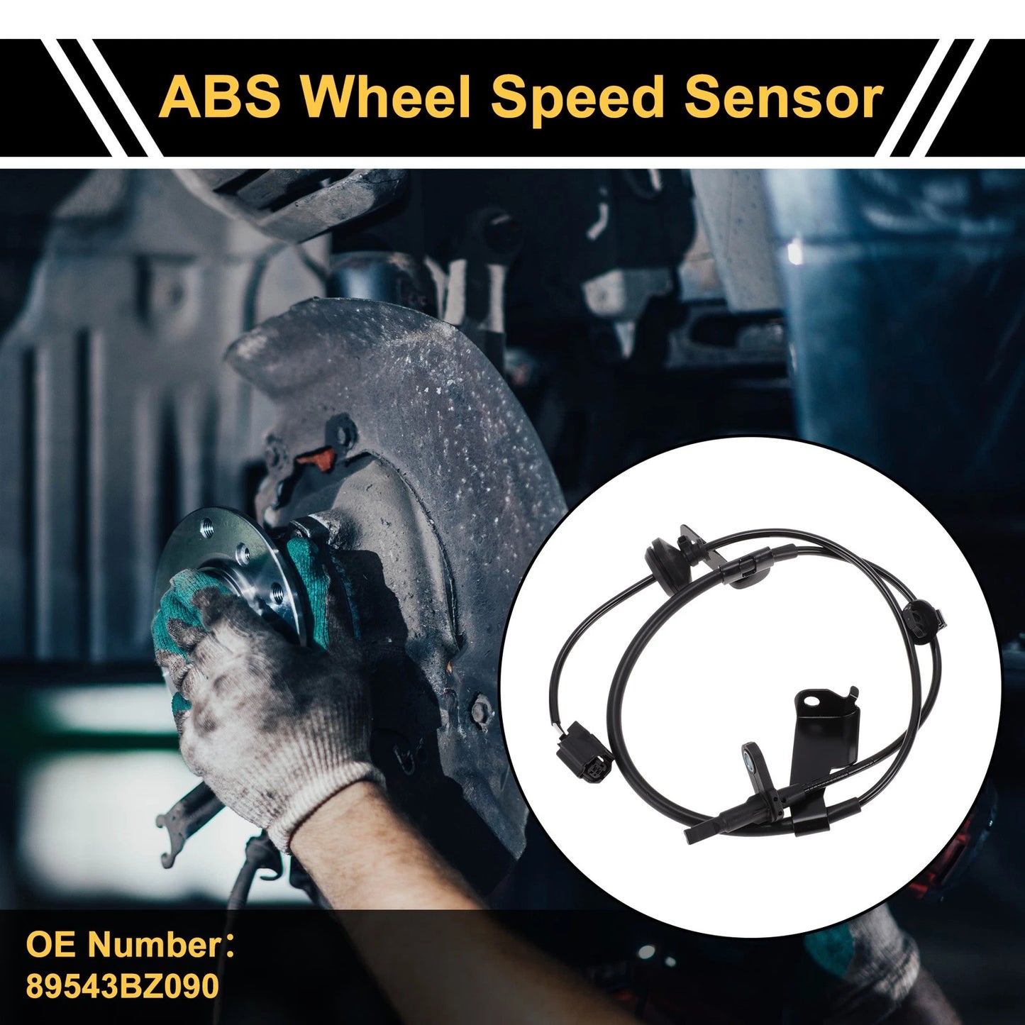 ABS Wheel Speed Sensor 1Pc Left Front for Toyota Venza (2023–2023)