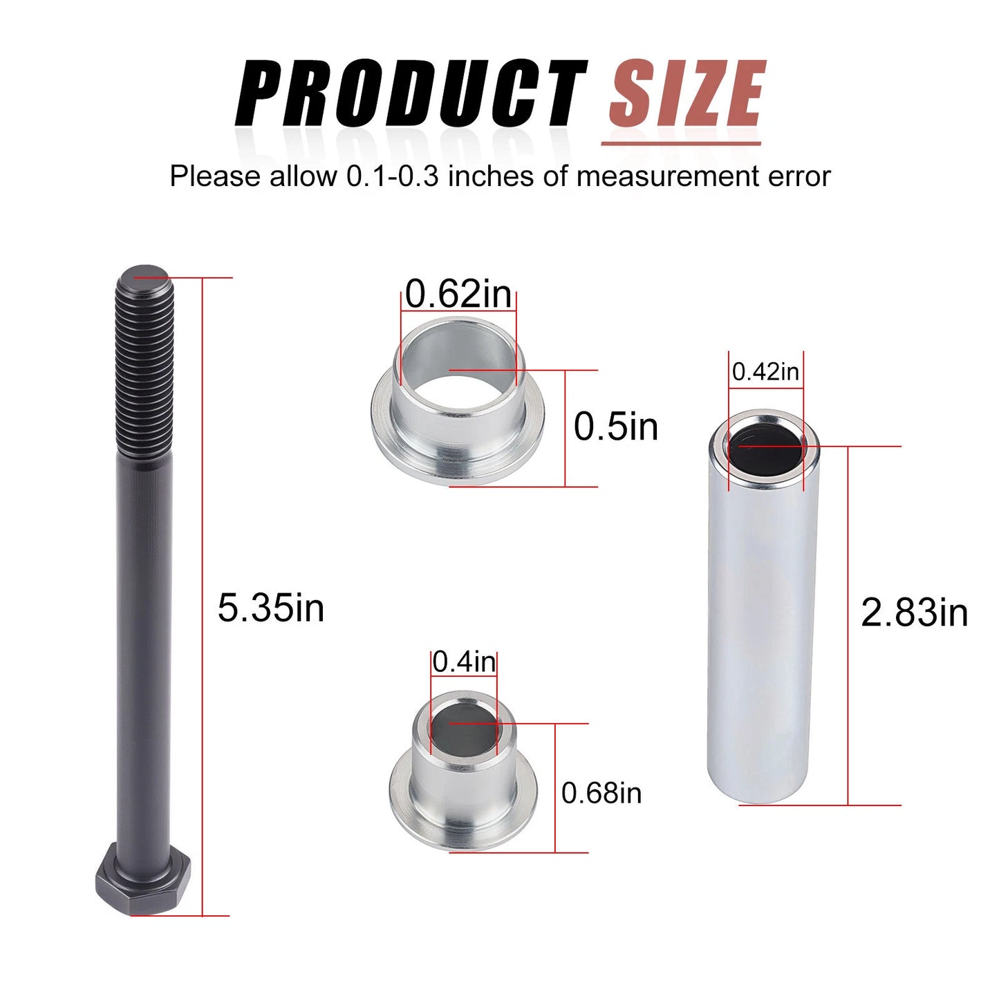 Front End Ski Leg Repair Kit for Ski-Doo REV XP Summit Renegade (2003–2015)