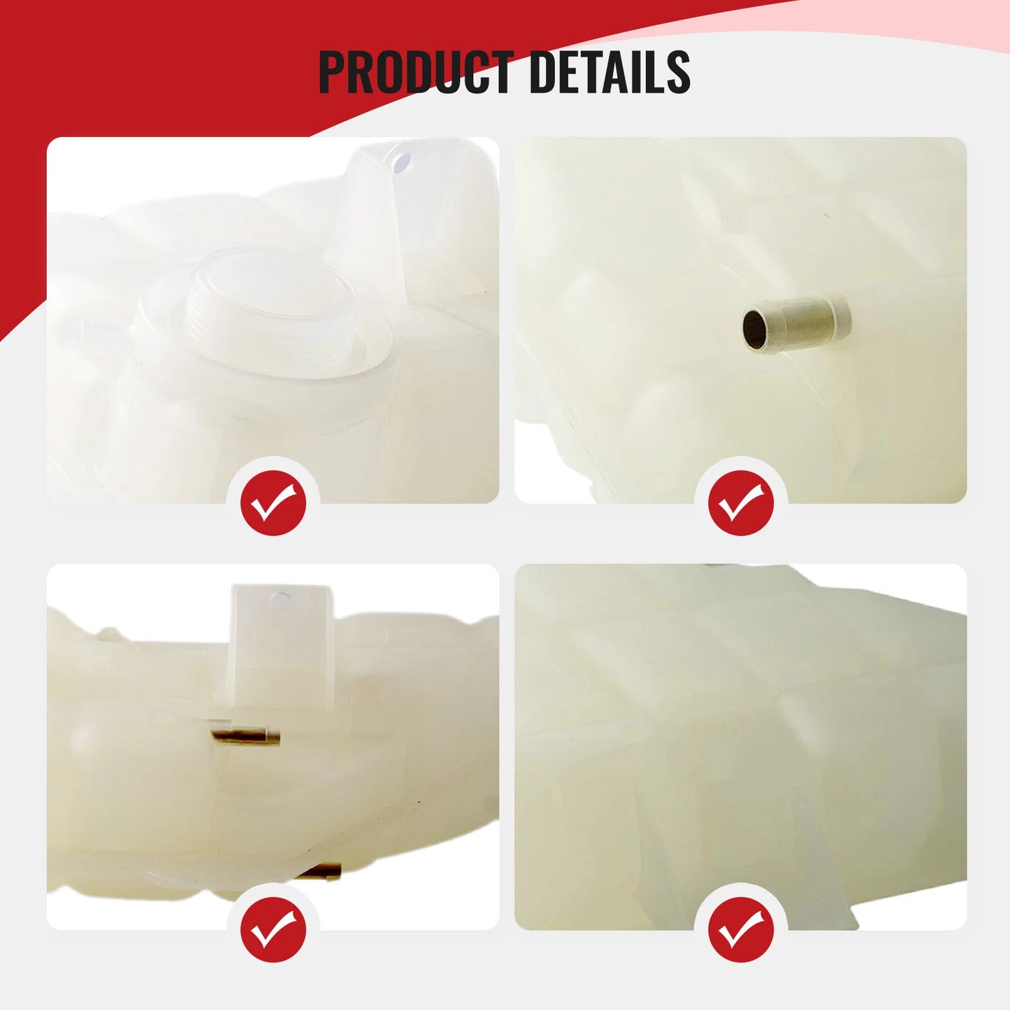 Coolant Expansion Tank for Mercedes W163 ML270 ML350 ML55 AMG (2000-2005)