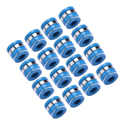 16pcs Viton Valve Stem Oil Seals 11/32" X .500" for SBC BBC BBF SBF