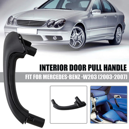 Front Right Black Interior Door Pull Handle for Mercedes C-Class W203 (2001-2007)