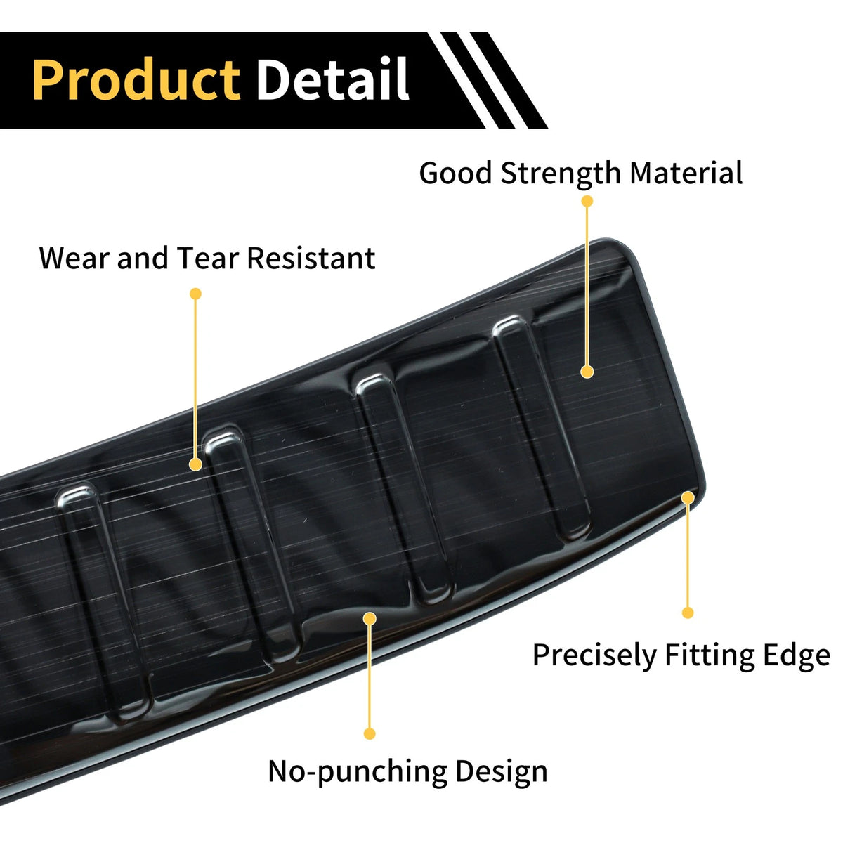 Bumper Guards 1 Pc for Subaru Crosstrek (2024-2025) Titanium Tone
