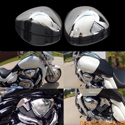 Chrome Intake Air Cleaner Covers for Suzuki Boulevard M109 M109R (2006-2023)