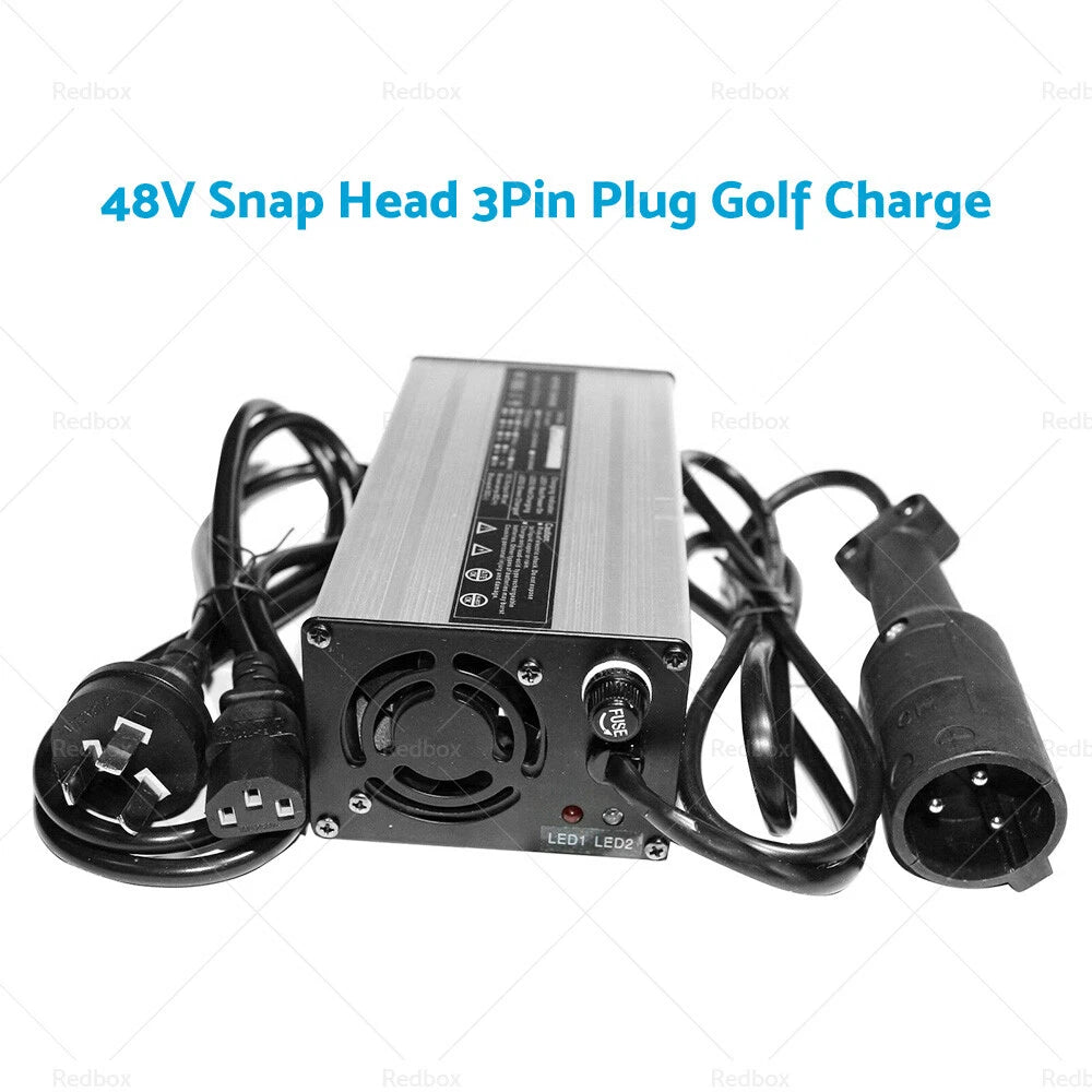 48V 6A Snap Head Golf Cart Battery Charger for EZ-GO TXT Club Car