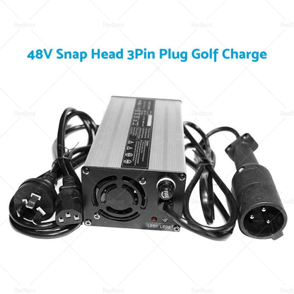 48V 6A Snap Head Golf Cart Battery Charger for EZ-GO TXT Club Car