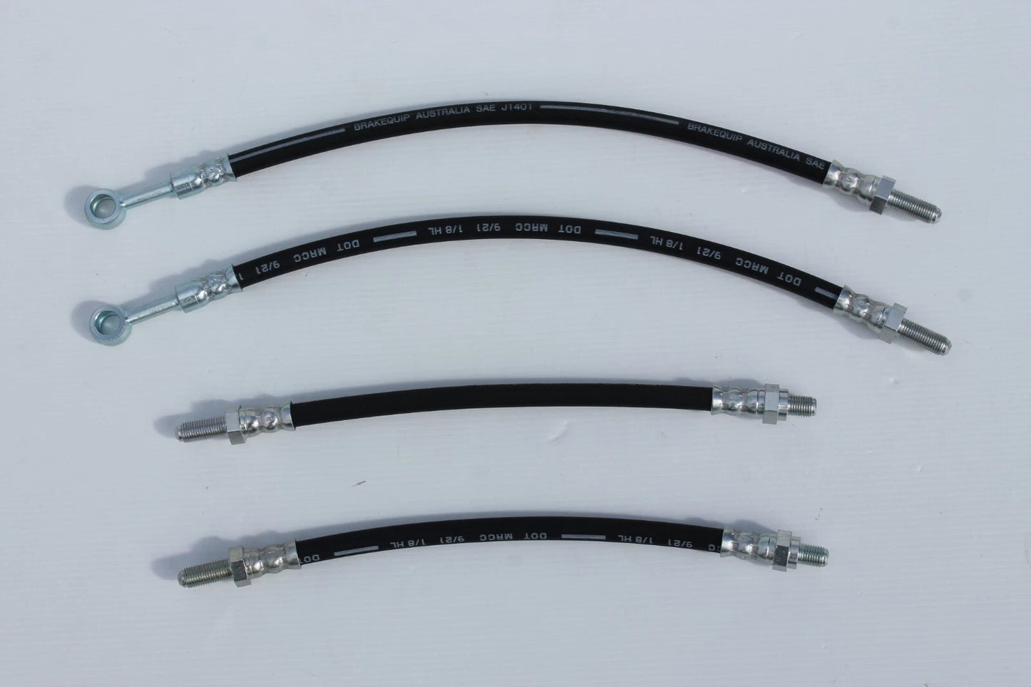 Brake Hose Set (4) for MG Midget MK2, MK3 (11/1963 - 12/1972)
