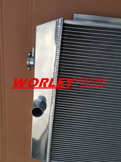 3-Row Aluminum Radiator for Chevy One-Fifty Series 4.6L V8 (1957)