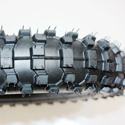 3.00 - 10" 80/100 Rear Knobby Tire + Tube for PIT PRO Trail Dirt Bike