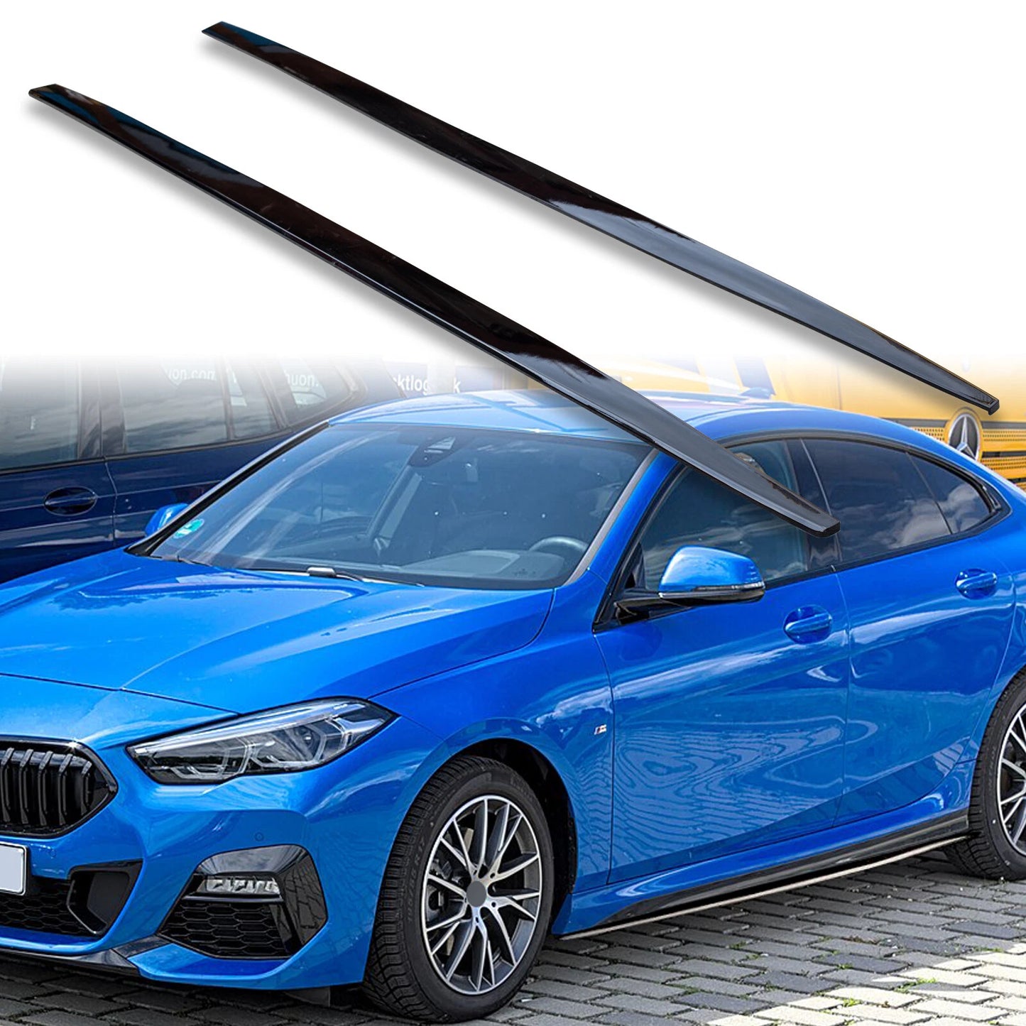 Side Skirt Extensions for BMW 2 Series F44 (2022-2023)