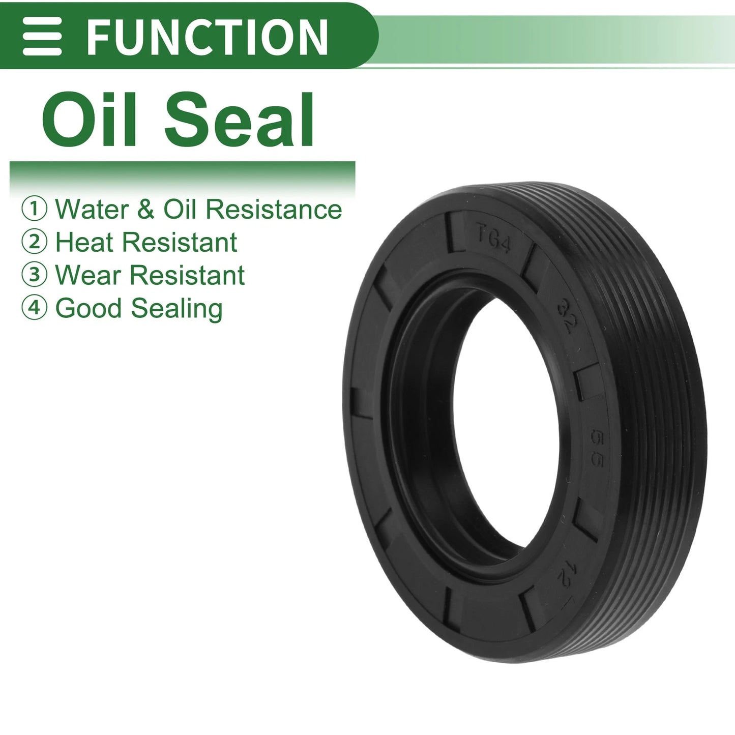 Oil Seal 32x55x12mm NBR Rubber Seal Ring Rotary Shaft