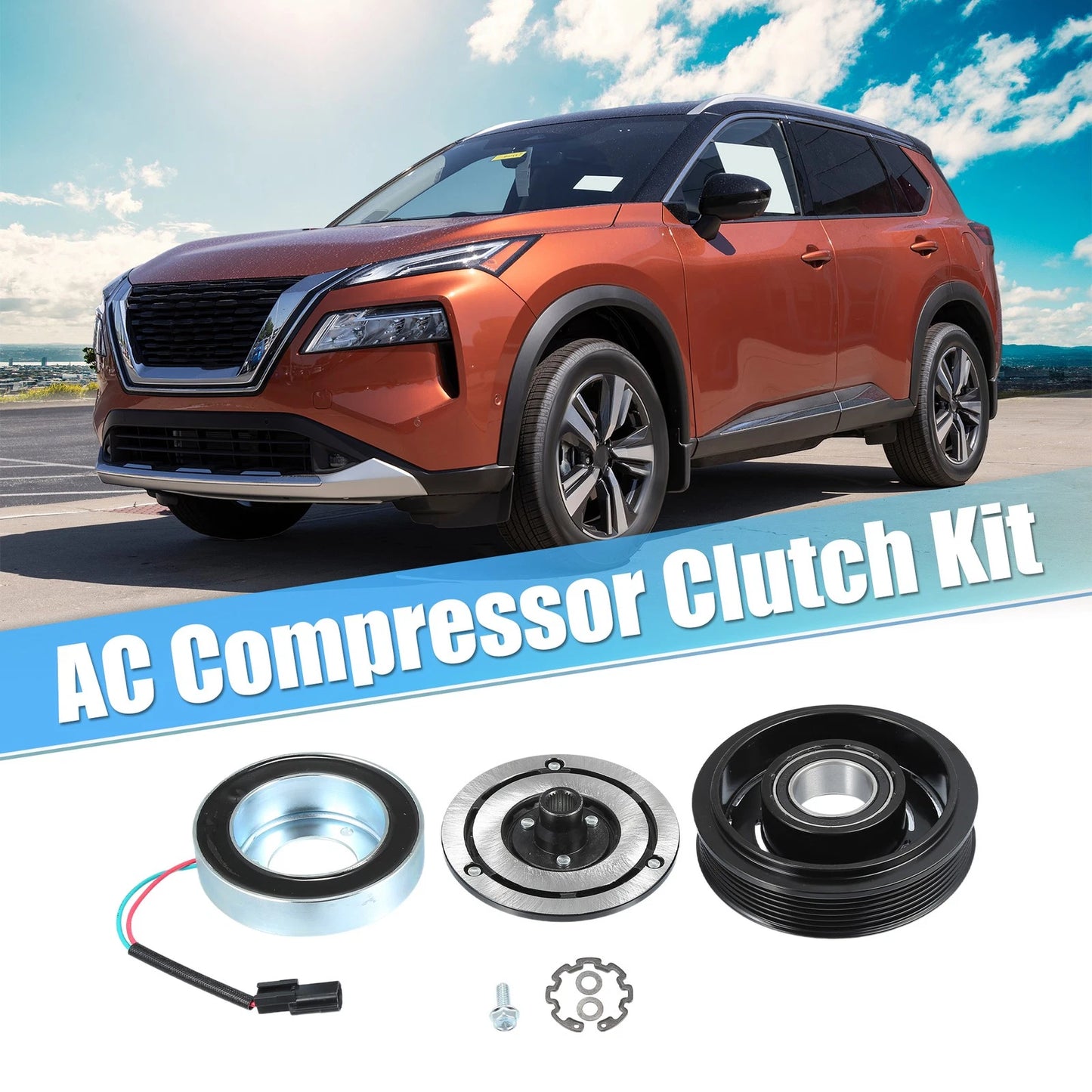 AC Compressor Clutch Set for Nissan Rogue (2008-2015)