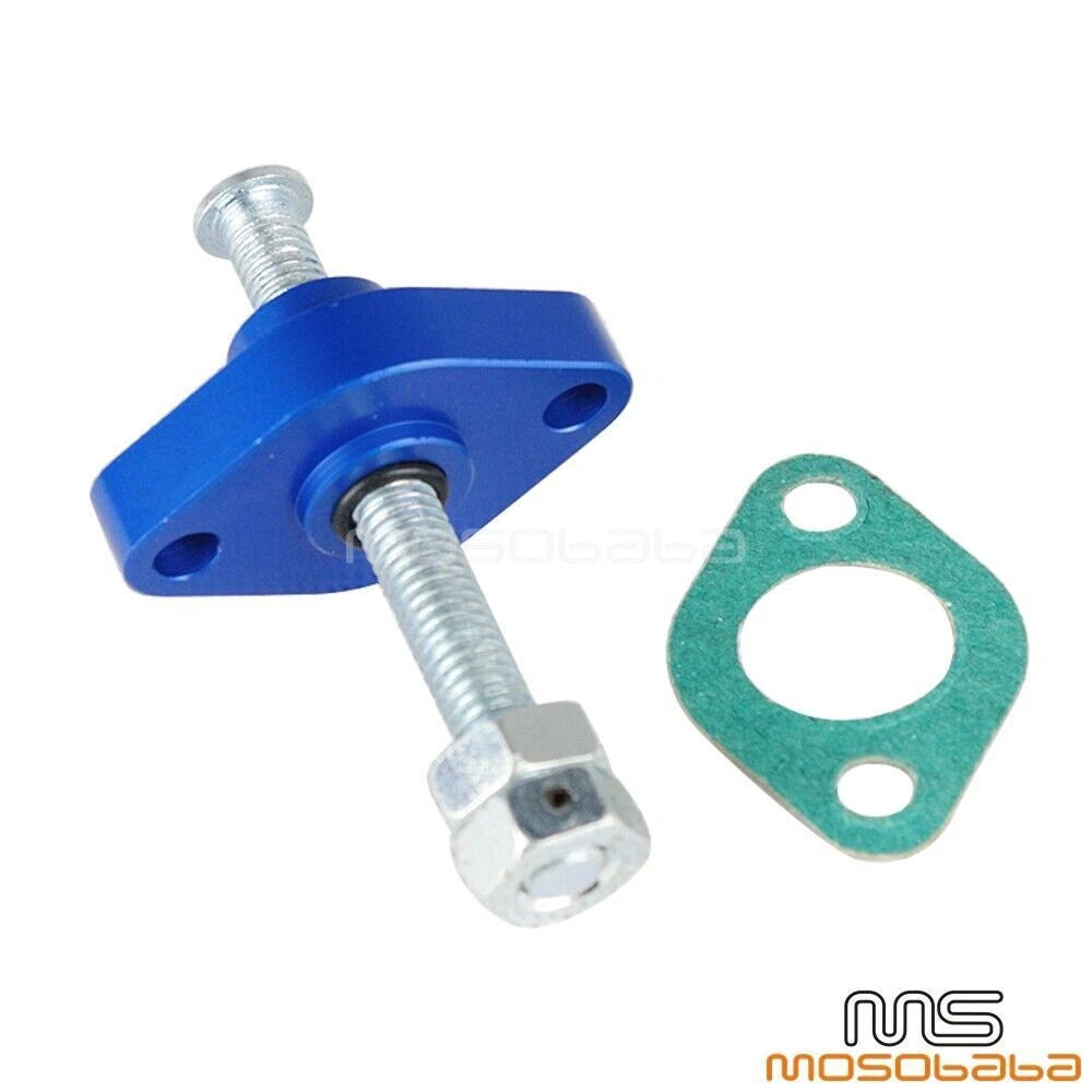 Blue Manual Cam Chain Tensioners for Suzuki GN250 GS500E GS500F GSF400 GSXR750 (1983-2006)