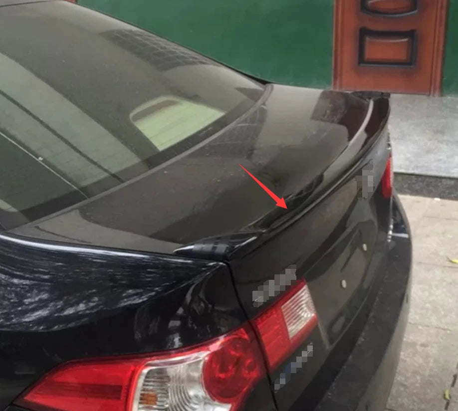 Rear Boot Spoiler Wing for Acura TSX CU1 CU2 Accord ABS Black (2009-2014)