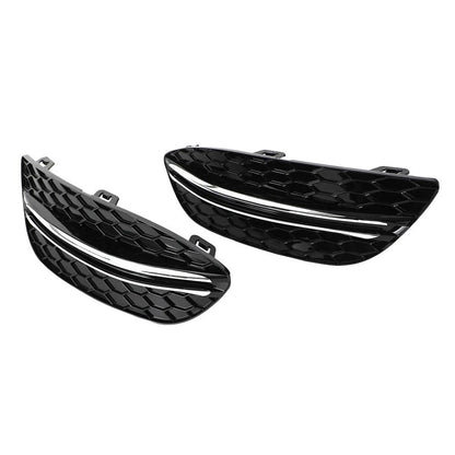 2 x Front Fog Light Vent Grille Cover for Mercedes-Benz W205 C300 (2015–2018)