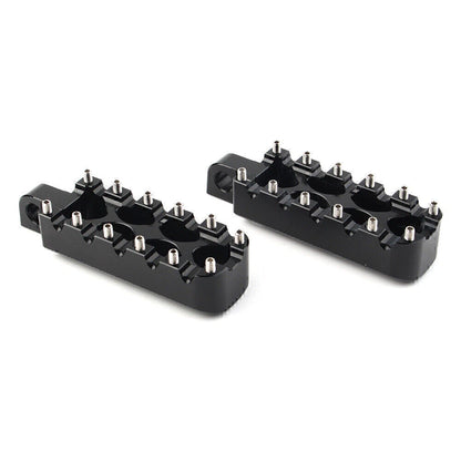 Black CNC Foot Pegs for Harley Dyna Wide Glide FXDWG FXDB FXDL FXDF (2006-2017)
