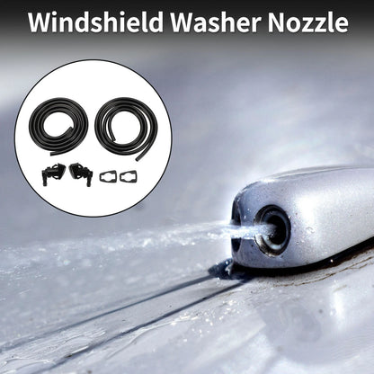 Windshield Washer Nozzle & Gasket, Fluid Hose for Jeep Grand Cherokee (1993-2023)