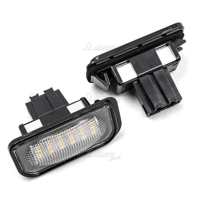 2PCS White LED Rear License Plate Light Bulbs for Mercedes Benz W203 C230 C240