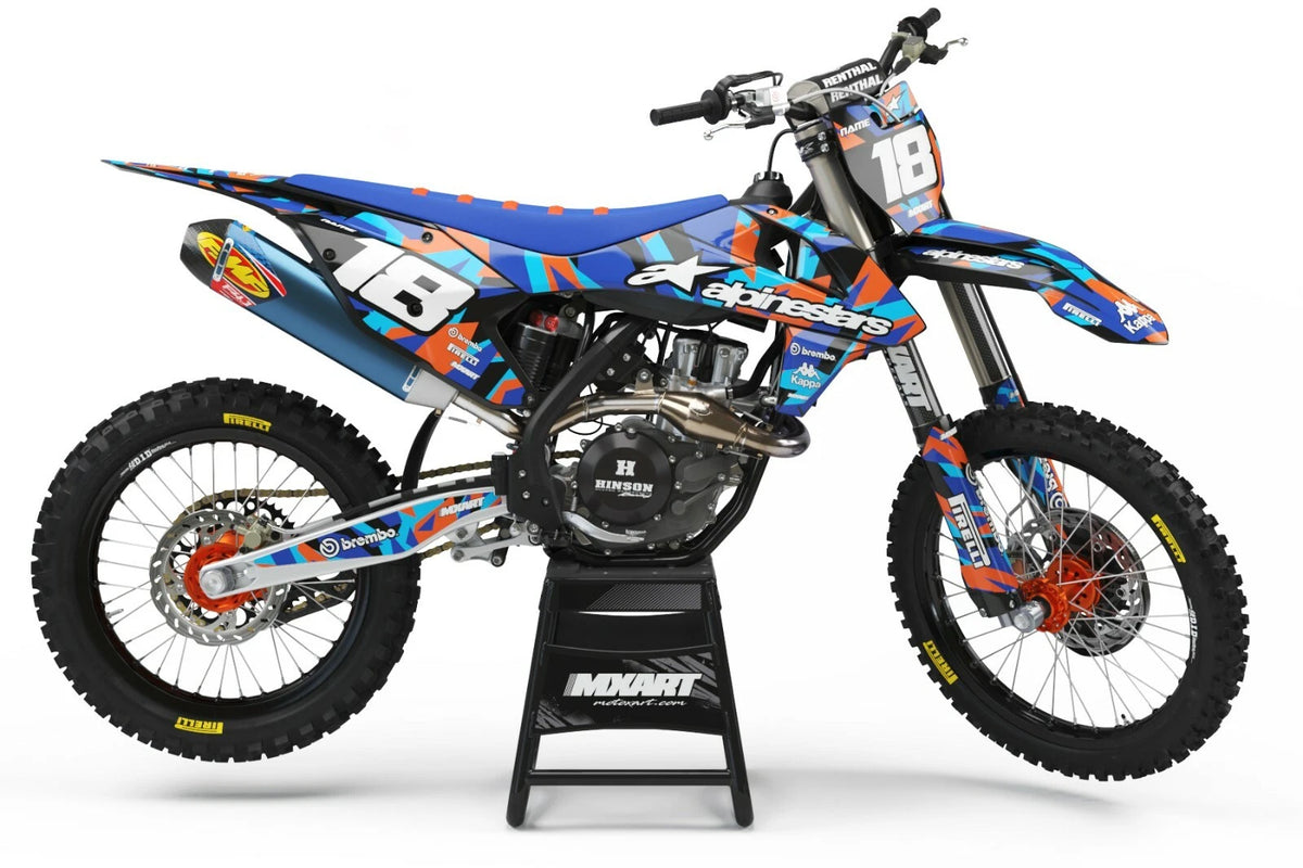 Graphics Kit for KTM SX 2019-2021 MIAMI Style Sticker Australia