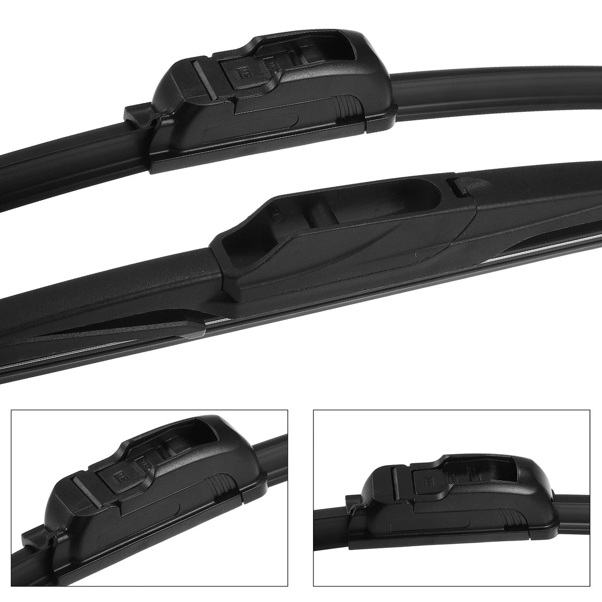 2 x Front Rear Wiper Blades Set for Toyota Aygo (2005-2014)
