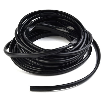 1pc 6M U-Shape Auto Door Moulding Rubber Strip Trim Guard Edge Protector Cover for Car