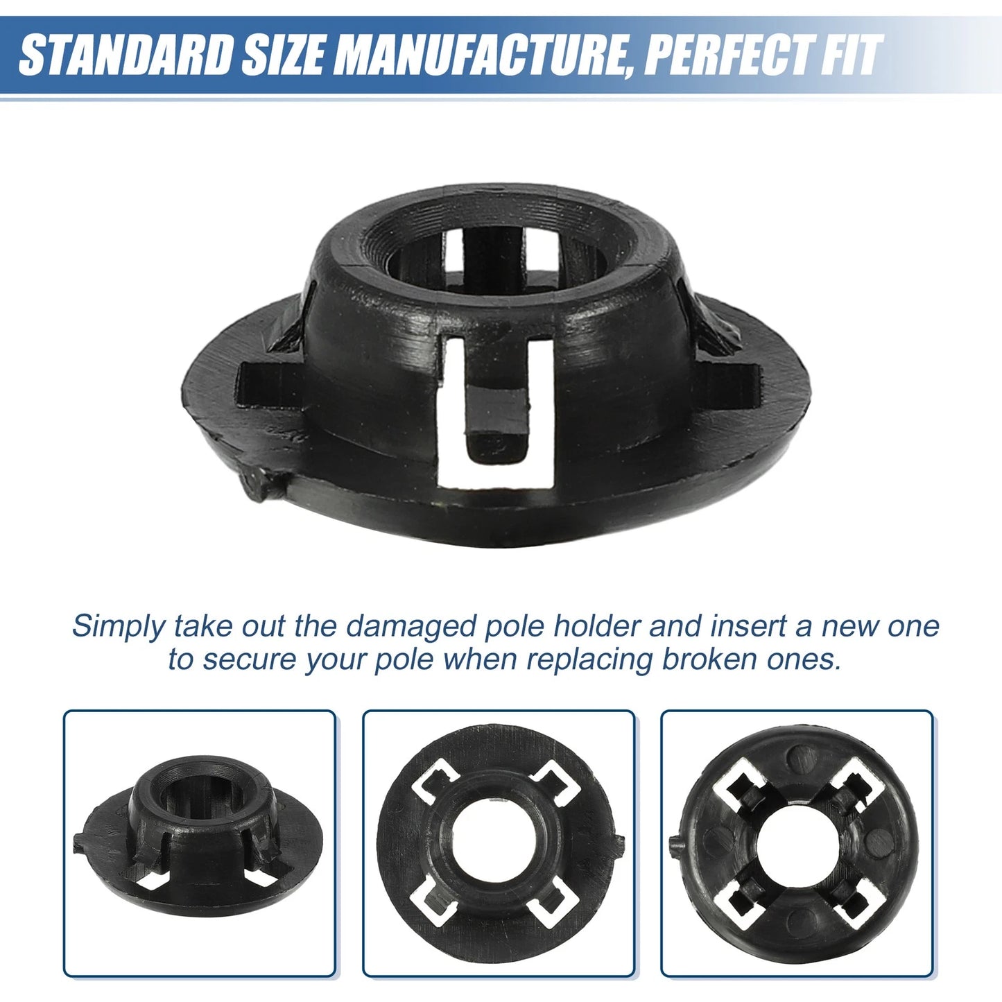 Bonnet Prop Rod Clips for Toyota Matrix (2003-2008)