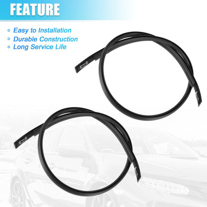 2 x Car Sealing Strips for Honda Civic (2012-2015)