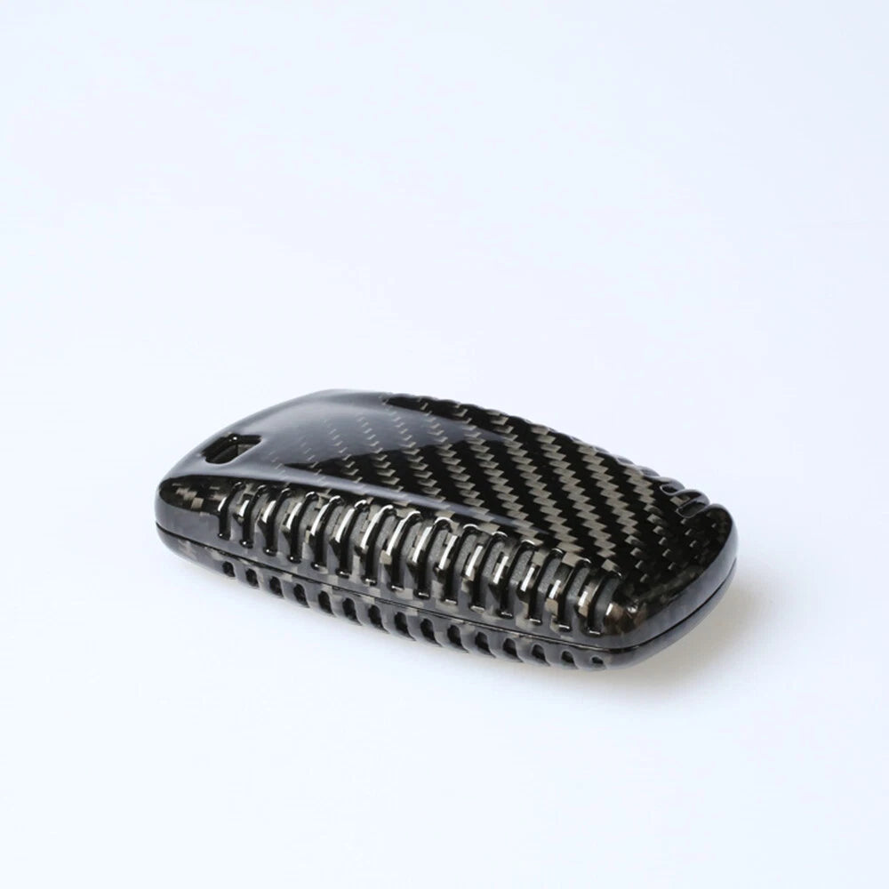 Carbon Fiber Remote Key Case Shell Cover for BMW 1 2 3 5 6 7 X3 X5 (2000-2023)