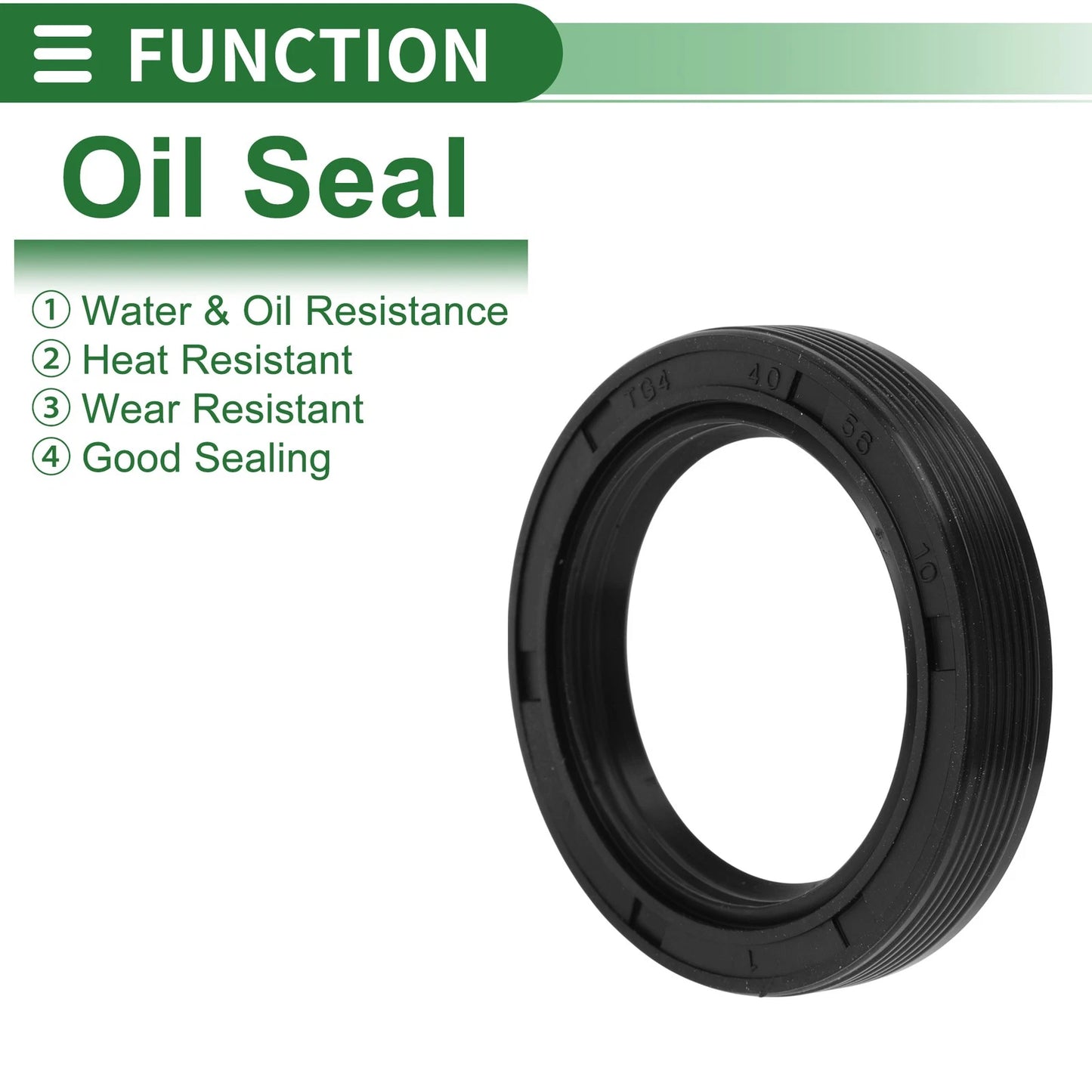 Oil Seal 40x56x10mm NBR Rubber for Make Model