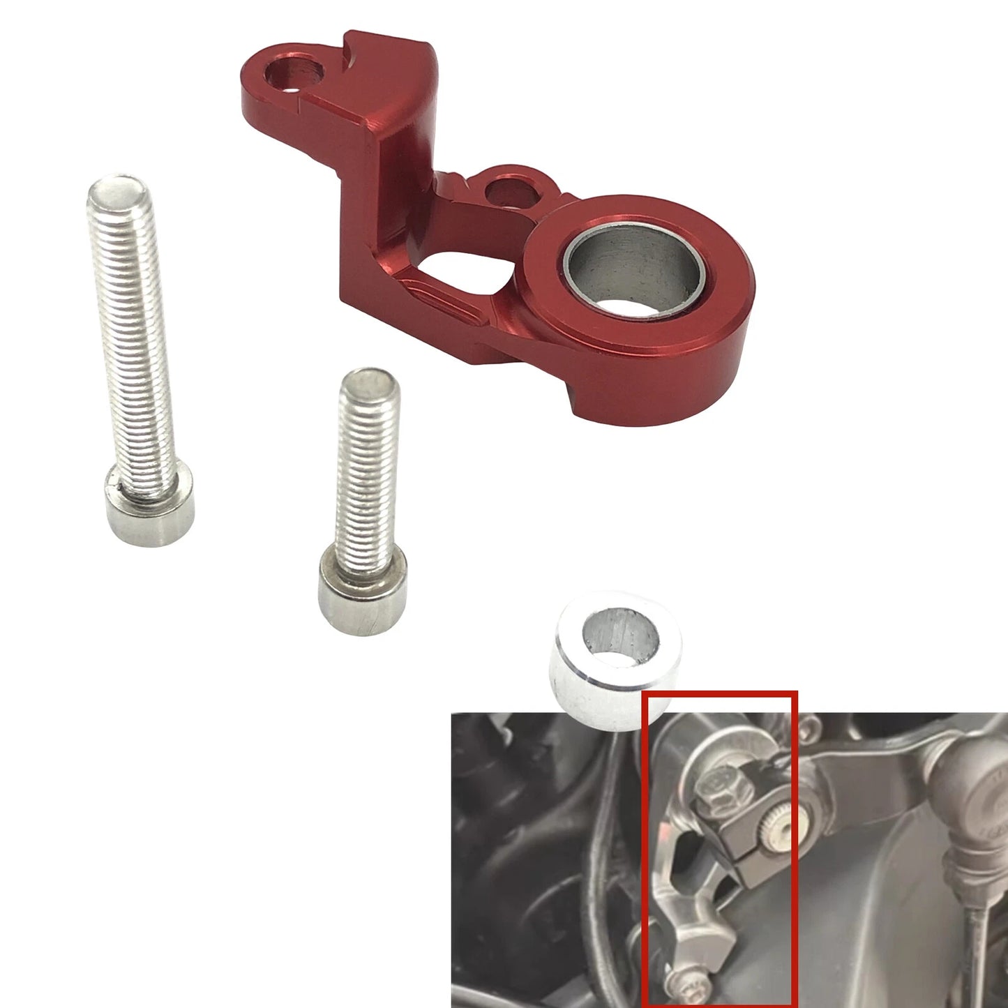 Shift Gear Lever Stabilizer Red for Honda CBR1000RR-R (2020-2023)
