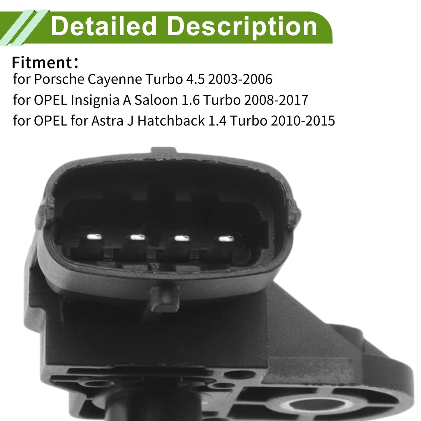 Manifold Absolute Pressure MAP Sensor for Porsche Cayenne Turbo