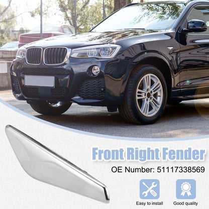 Front Left Fender Side Marker Trim for BMW X3 X4 F25 F26 (2011-2017)