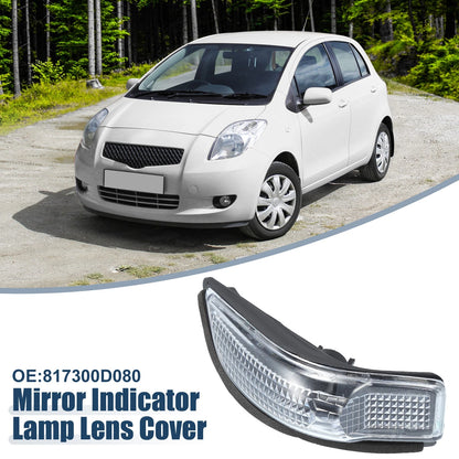 Right Rearview Mirror Turn Signal Lamp Housing for Toyota Yaris