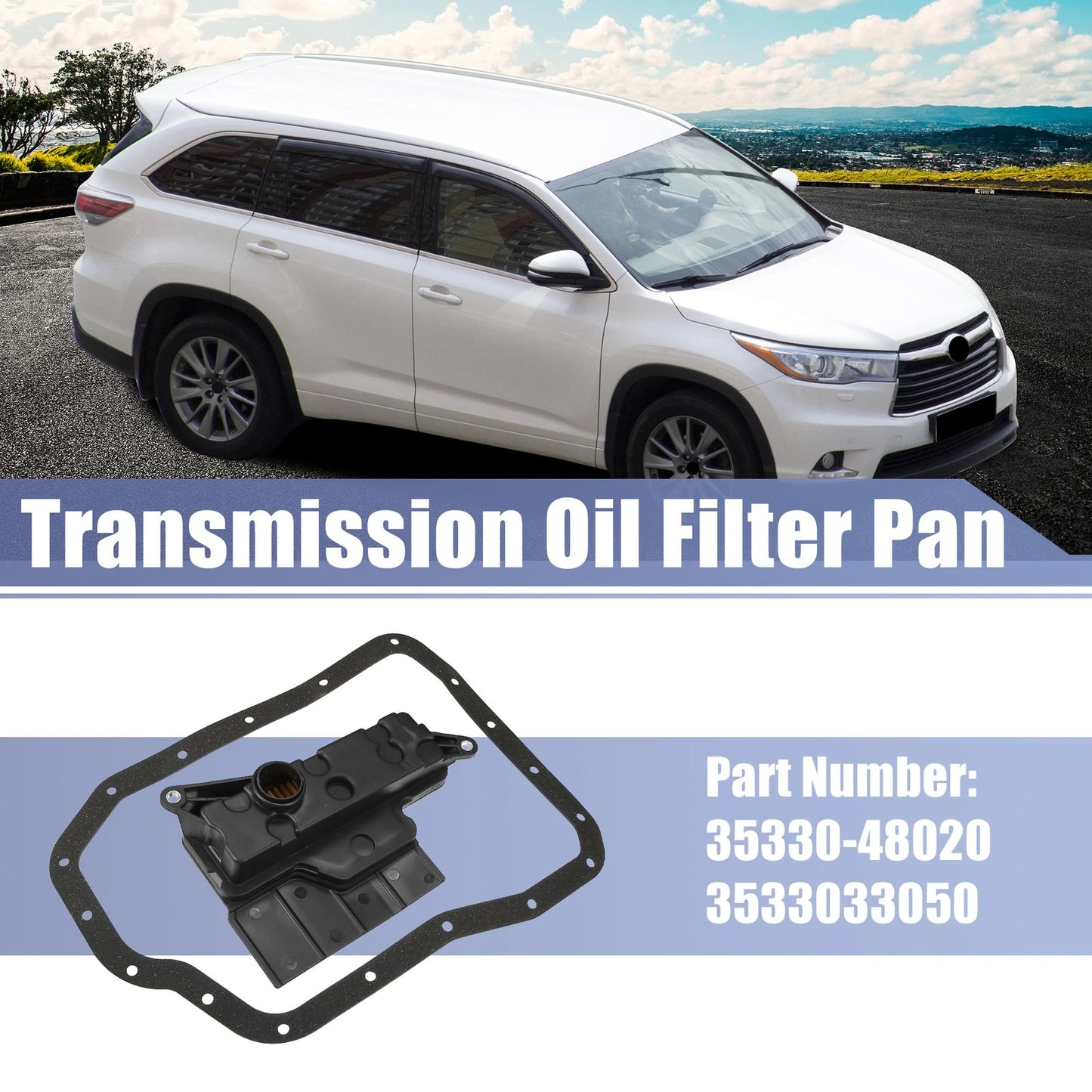 Transmission Filter Oil Pan Gasket for Toyota
